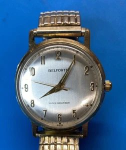 Belforte Swiss Vintage 1960's Just serviced. Swiss Made Quality. 17 Jewels - Picture 1 of 6