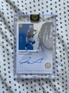 2022 Panini Encased Jameson Williams Rookie On Card Auto RC /25 Lions SSP SEALED - Picture 1 of 2