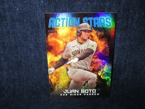 2023 Topps Update Action Stars Blue Insert Juan Soto #AS-19 - Picture 1 of 2