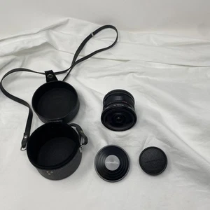 Minolta MC Fish-Eye Rokkor-X 7.5mm F/4 Lens w/ Front & Rear Caps - MINT COND. NR - Picture 1 of 19