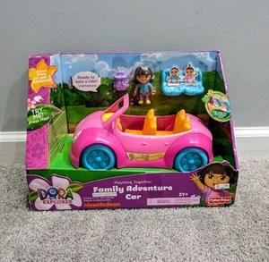 NUEVO DORA The Explorer Family Adventure Talking Car Figura 2011 Fisher Price FUNCIONA - Imagen 1 de 13
