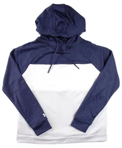Sudadera con capucha Under Armour para mujer M Pullover ropa deportiva manga larga azul marino $70 - Imagen 1 de 7