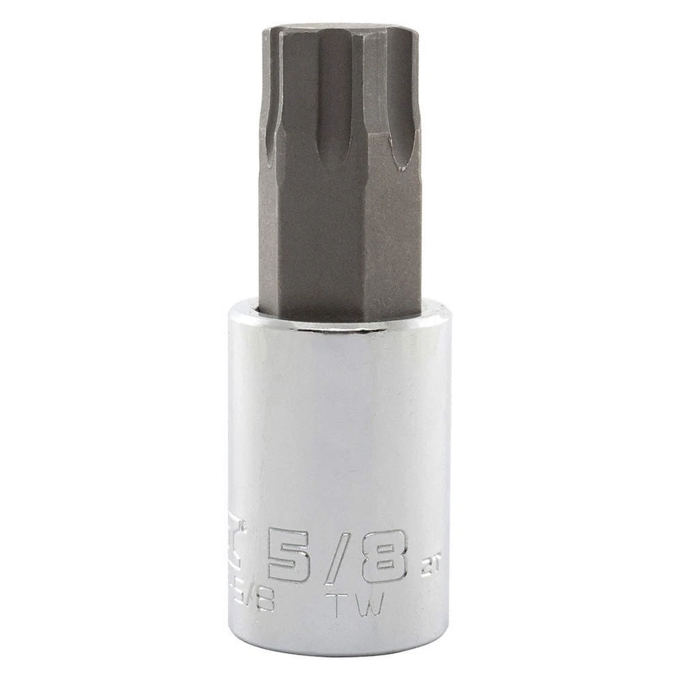 PROTO J5441R-5/8 Socket Bit, Steel, 1/2 in, TpSz 5/8 in 56JT41 - Image 1 of 1