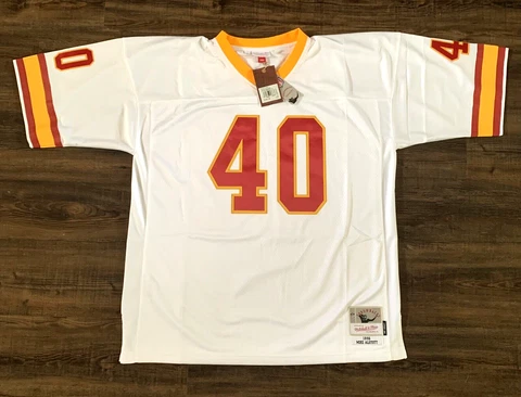 Mike Alstott Tampa Bay Buccaneers Mitchell & Ness Legacy Jersey Men’s 2XL (52) Cover