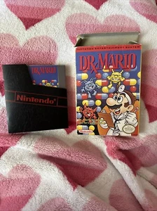 Dr. Mario (Nintendo NES, 1990) Cart Box Sleeve - Picture 1 of 7