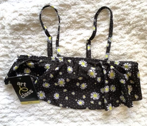 Art Class Size Large 10/12 Girls Daisy Swim Bikini Top New with Tags UPF 50 - Picture 1 of 5