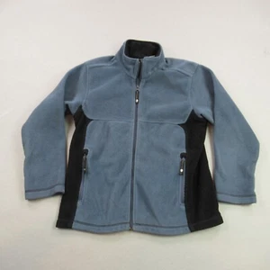 REI Jacket Boys XL Gray Full Zip Long Sleeve Pockets Casual 16/18 Fleece - Picture 1 of 9
