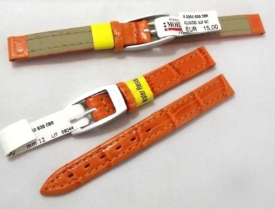 cinturino morellato anallergico water resistant fibbia alluminio ansa 12 orologi - Immagine 1 di 2