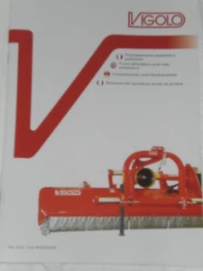 VIGOLO Frontmulcher und Heckmulcher Prospekt von 2022 ( 8000 ) - Bild 1 von 1
