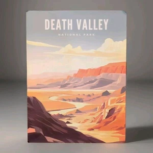 Death Valley National Park Travel Poster / California USA 12" X 16" Desert - Picture 1 of 4