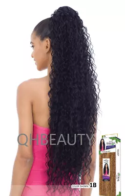 FREETRESS EQUAL SYNTHETIC DRAWSTRING CURLY LONG HAIR PONYTAIL - CRUSH GIRL 36 '' - Image 1 of 4