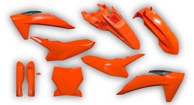 KTM SX 50 2024 2025 2026 SX-E 3 5 2025 2026 Kit Plásticos + Protectores Horquilla Foto 1 de 4