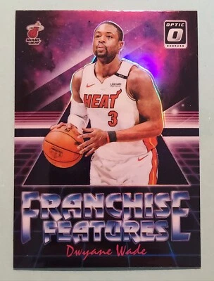 2018-19 Panini Donruss Optic DWYANE WADE #16 Holo Prizm Franchise Features Heat  - Image 1 of 3