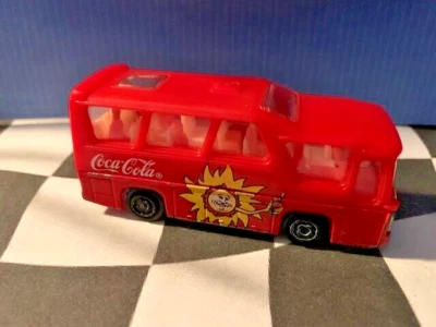 Majorette 1996 #262 Minibus 1/87 Coca-Cola Coke RED France - Image 1 of 2