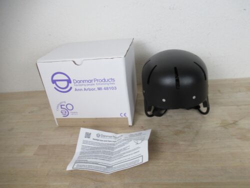 Danmar 9821 Hard Shell Helmet Foam Lined Large Black With Box