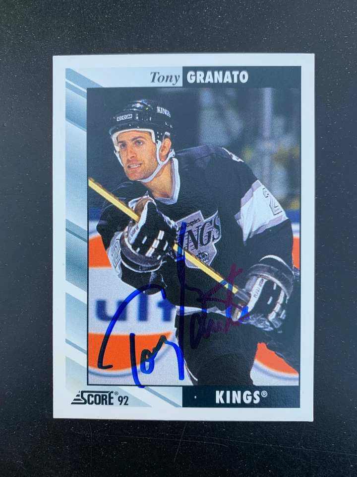 TONY GRANATO KINGS AUTOGRAPH AUTO 92-93 SCORE #243 *70939 - Image 1 of 1