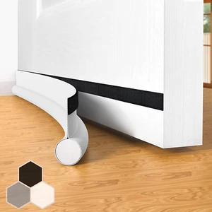 Door Draft Stopper under Noise Blocker Insulator Sweep Bugs Mice Stripping Dust - Picture 1 of 11