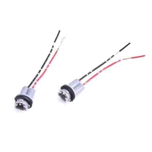 1/2/4x 501 W5W T10 BULB HOLDER SOCKET PRE WIRED LED HALOGEN LAMP RUBBER PLASTIC - Picture 1 of 2