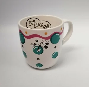 Pfaltzgraff Ceramic Mickey Mouse Yipes Mug Cup Bubbles coffee tea Disney - Picture 1 of 12