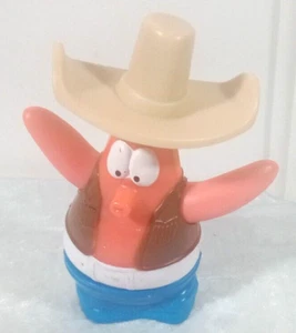PATRICK STAR Cowboy Spongebob Squarepants 2008 Burger King Toy Cake Topper - Picture 1 of 4
