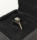 Diamante Ring Halo Set [W48594]
