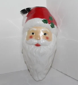 Vintage Empire Industries Santa Claus Blow Mold Tree Light Topper Factory Sealed - Picture 1 of 5