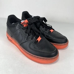Nike Air Force 1 Black Hot Lava 6Y Jugend Schuhe Sneaker 748981-001 Jungen Swoosh - Bild 1 von 16