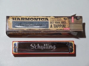 2017 SCHYLLING Harmonica in Box Get Your Toes A Tappin! - Picture 1 of 8
