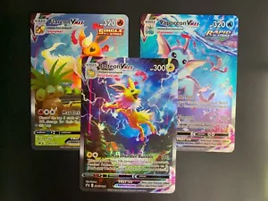 Flareon Vaporeon Jolteon SWSH180 Vmax Oversize Cards Promo Pokemon - Picture 1 of 6