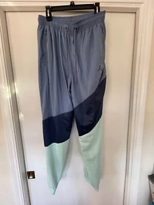 Nike Air Jordan Wings Diamonds Sample Men Pants Blue CI7921 427 - Picture 1 of 5
