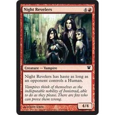 MTG Night Revelers EX - Innistrad