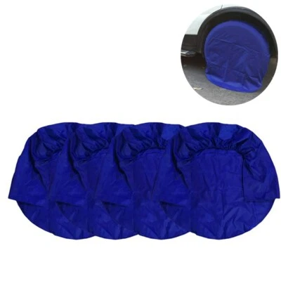  4x 32" Waterproof Wheel Tire Covers Sun Protector for Truck Car RV Trailer SUV  - Image 1 of 4
