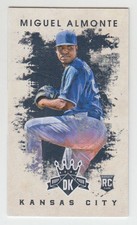 2016 Diamond Kings DK Minis Black #172 Miguel Almonte /25