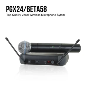 New PGX4 Wireless Microphone and PGX24/BETA58A Wireless Microphone - Picture 1 of 5