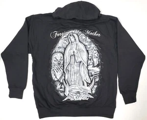 Forgive Me Mother Hooded Sweatshirt Blessed Pray For Us Pullover Hoodie New - Picture 1 of 2