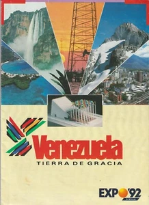 Expo 92 Sevilla Venezuela Documento Distribuido en su Pabellon año 1992 (GV-745) - Picture 1 of 1