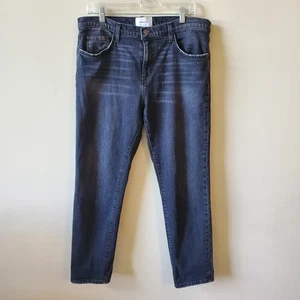 Current Elliott The Fling High Waist Boyfriend Jeans In Torpedo Size 31 Black - Picture 1 of 5