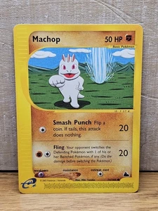 Machop 74/144 Skyridge Non-Holo Vintage Pokémon Card TCG - Picture 1 of 12