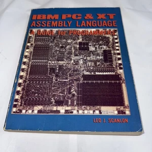 1983 IBM PC & XT Assembly Language Book Leo J. Scanlon - Picture 1 of 6