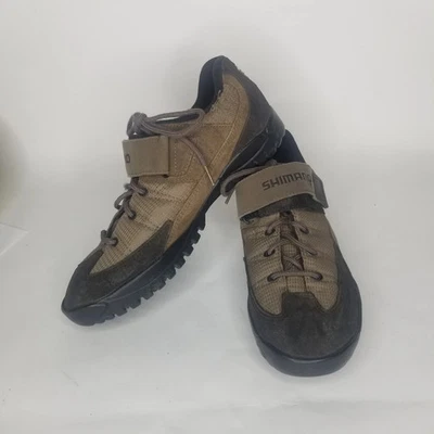 Shimano SH-MO38W Talla 8.5 EU42 Marrón Gamuza Bicicleta de Montaña Ciclismo Zapatos para Mujer’s Foto 1 de 4