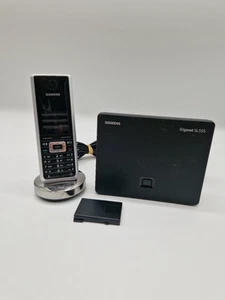 Siemens Gigaset SL55 + Basisstation SL555 -neuer Akku- Telefon Mobilteil Basis - Bild 1 von 6