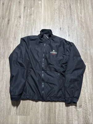 Arth Guinness Dublin Men's Zip Jacket Size XL Fleece Lining - Image 1 of 4