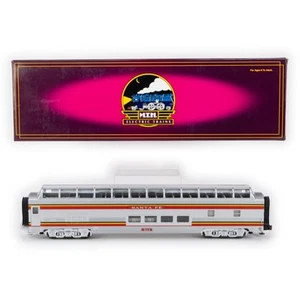 19" Santa Fe 513 70' ABS Full Length Vista Dome Car by MTH 20-6770 - Picture 1 of 24