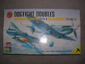 Problem Kit Airfix Dogfight Doubles Box Spitfire Mk IX Instructions Decals - Picture 1 of 8