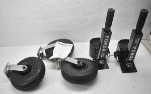 Forza 360 Lever Wheels ALU110 Soccer Goal Wheels Left/Right Hand w Spare Wheel - Picture 1 of 5