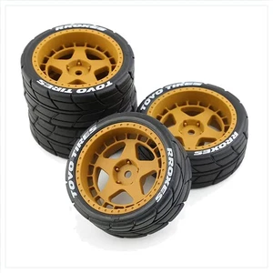 RC Drift Reifen RC Car Ersatzteile 4 Stück für Tamiya Kyosho HPI - Bild 1 von 8