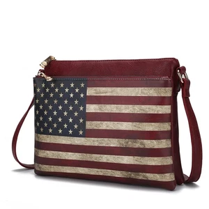 American Flag Design Crossbody Bag for Women, Patriotic Handbag American Prid... - Bild 1 von 7