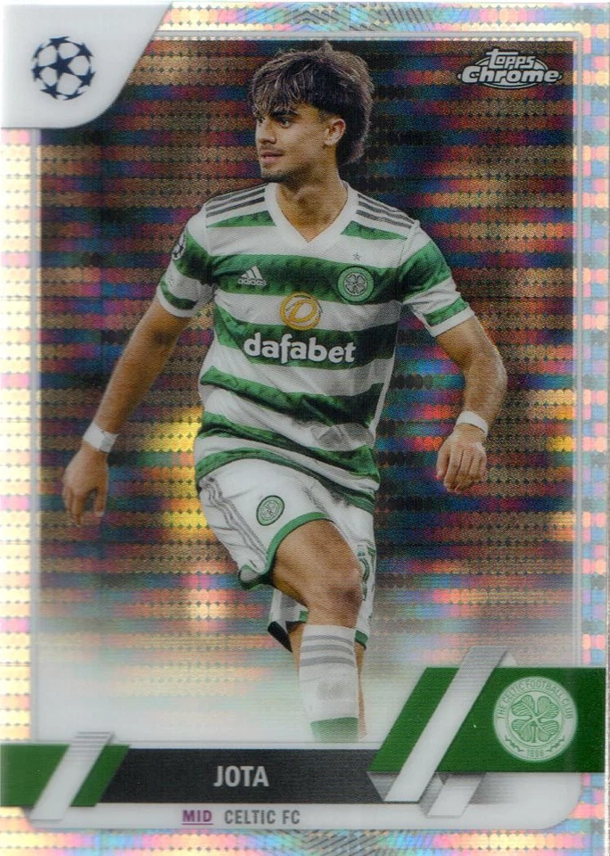 2022-23 Chrome UEFA Club Competition Soccer Trading Card Pulsar Refractors: Pick - Image 1 of 1