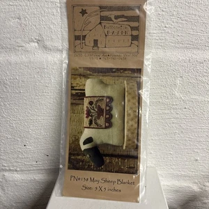 Buttermilk Basin Punch Needle Embroidery  Pattern MAY SHEEP BLANKET PN#138 - Picture 1 of 2