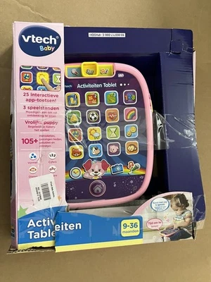 Vtech Activiteiten Tablet Roze Vtech Aktivitäts-Tablet, Rosa niederländisch - Bild 1 von 3